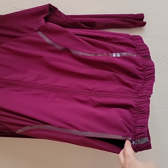 Zella Purple Lightweight Windbreaker Jakcet 1x - Picture 5 of 10